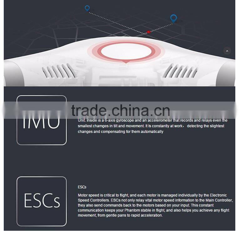 DJI Phantom 3 Professional RTF GPS System Drone With 4K HD Camera with Hardshell Bag Backpack Case FPV Quadcopter Dron drones