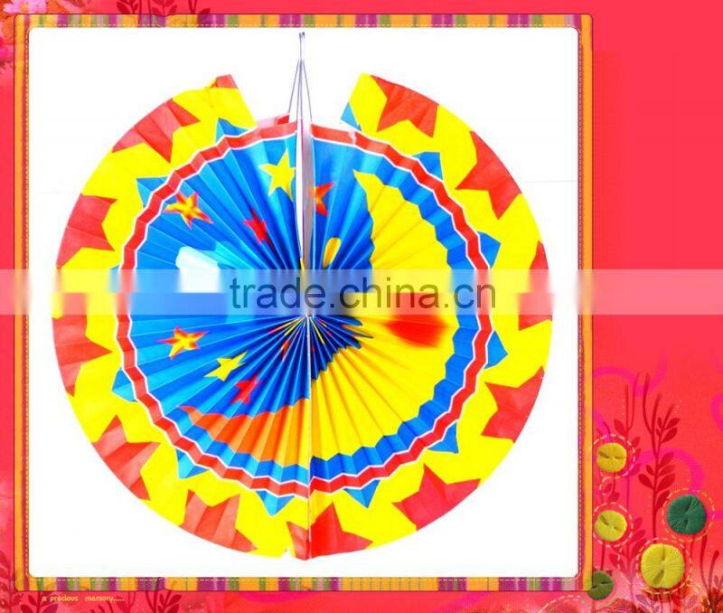 V shape paper lanterns