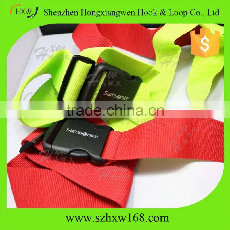 Adjustable suitcase belts/buckle packing strap/luggage belt with key