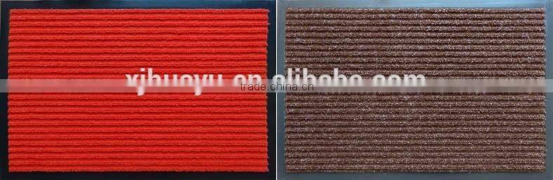 Durable low price PVC rubber coil door mat