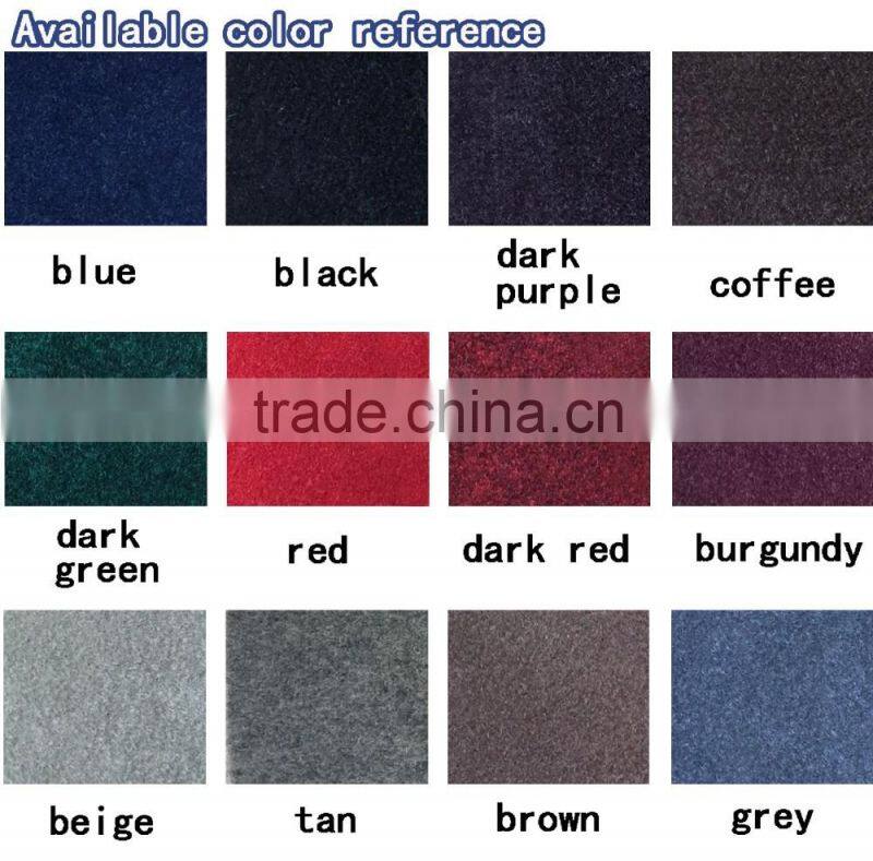 antislip Entrance recycled rubber rugs with rubber bottom door mat