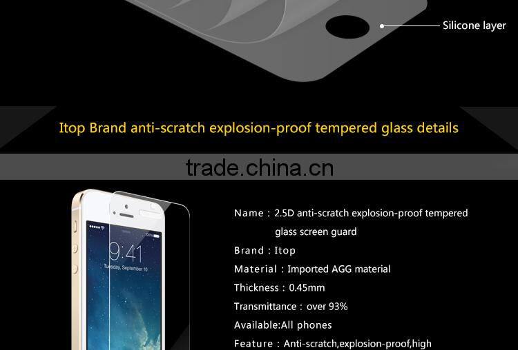 mobile phone accessories Knife proof anti scratch transparency tempered glass Screen protector For samsung galaxy s3/I9300