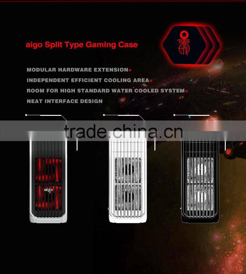 aigo-XJ water cooled DIY Split-type Gaming Computer Case