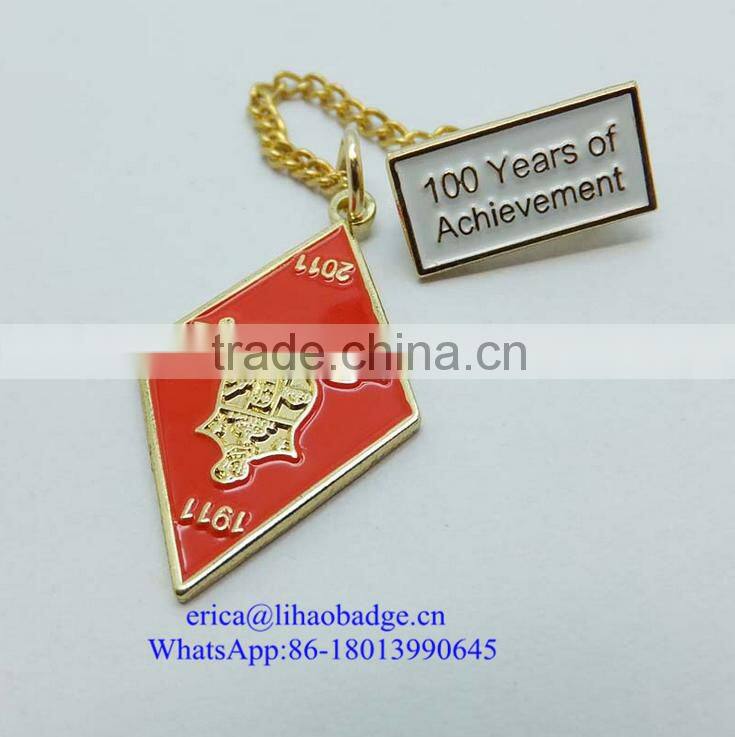 customized metal logo lapel pin,zinc alloy military cap badges with good price