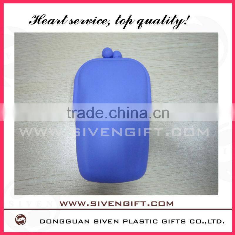 Hot Selling rubber solicone wallet for women new 2014