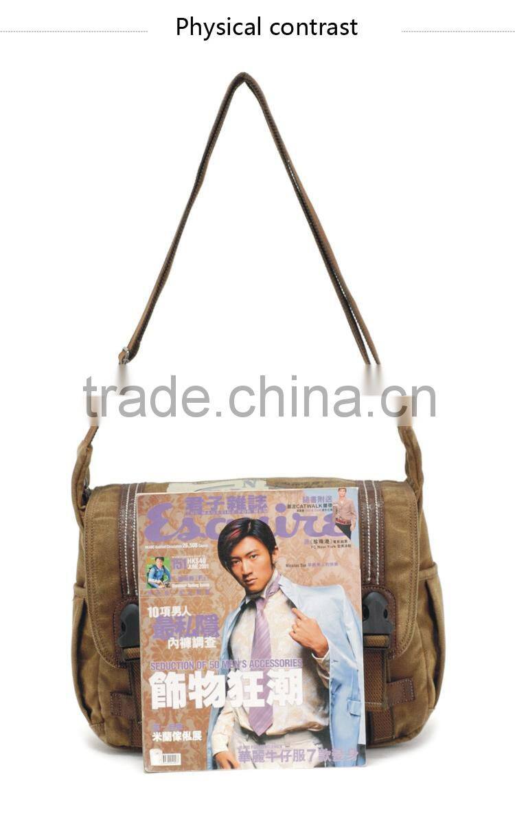 High Quality Messenger Bag Men Cross Body Bag Mens Shoulder Bag Canvas Messenger Bag Lightweight Messenger Bag