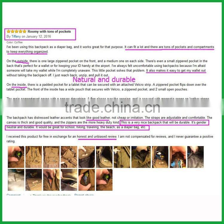 2016 High Quality Waterpoof Cheap Oxford Backpack School Bag With Laptop Compartment