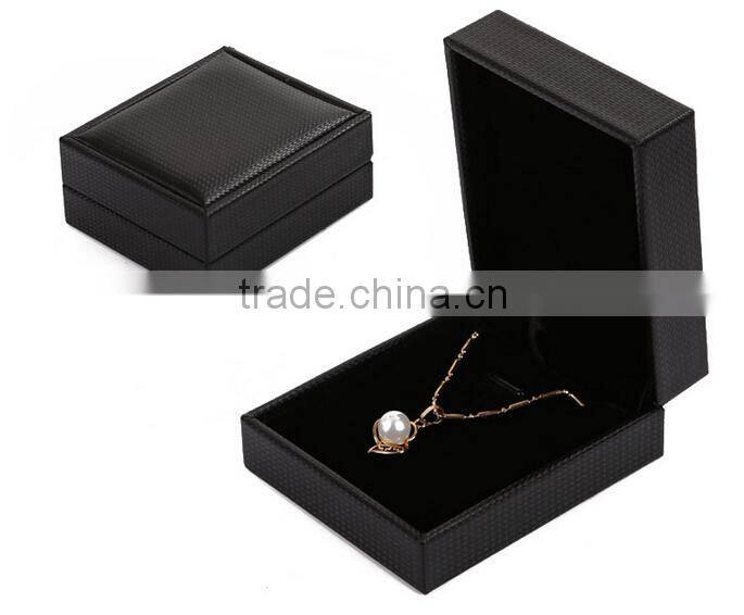 High Quality PU Cheap Jewelry Box Custom logo print