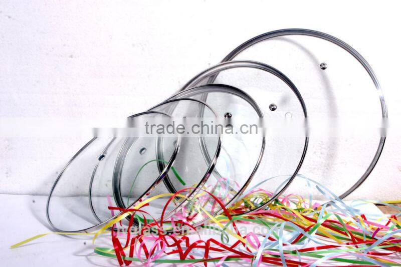 temepred glass pan lids for cookware