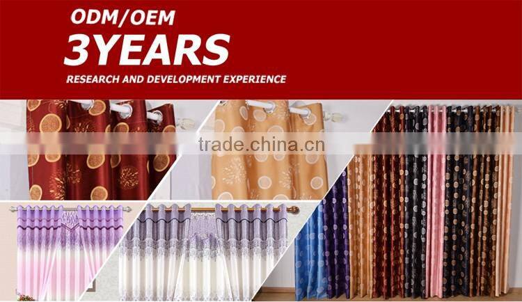 High-grade embroidery types of curtain fabrics