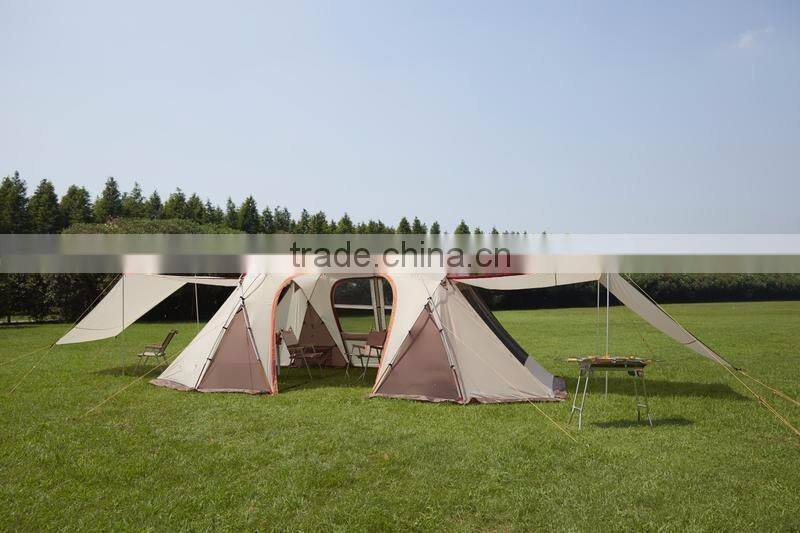 2016 new design waterproof 4-5 person camping tent