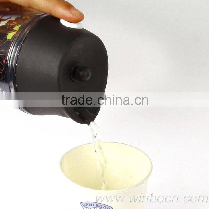 Plastic Double Walls Couples Outdoor Cup/Mug DIY