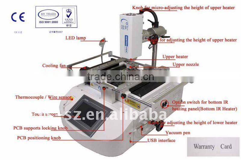 RW-SP360C motherboard rework station repair automatic bga reball station station bga