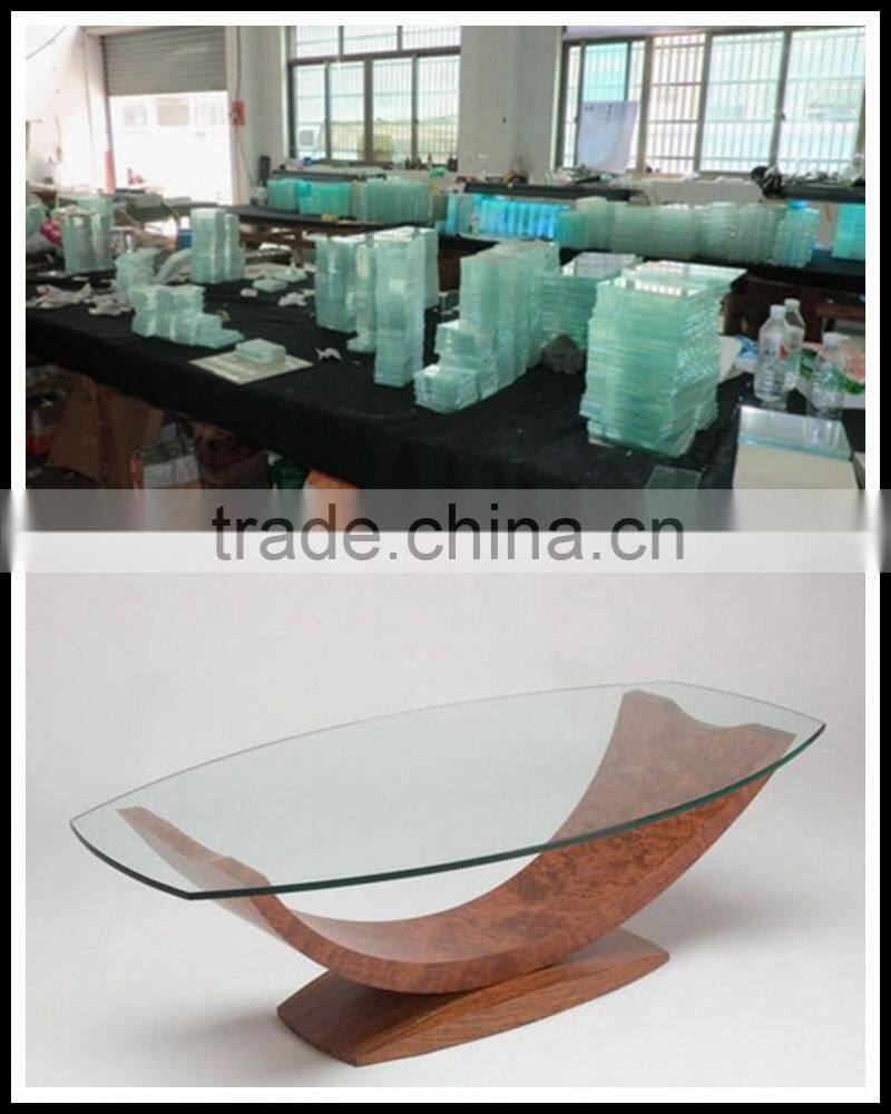 2-19mm extra clear reinforced glass