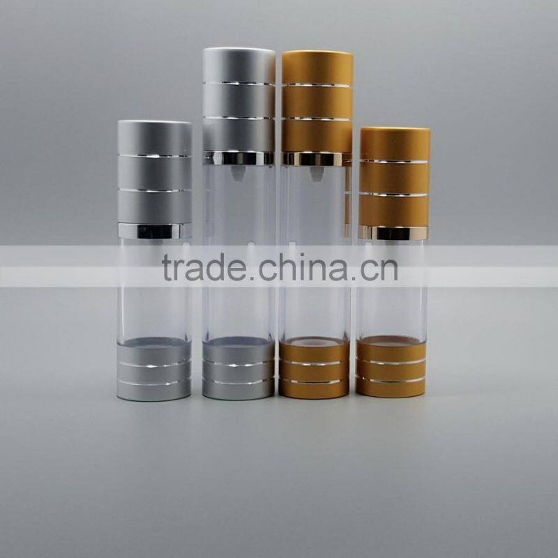 Hot sale product cosmetic vacuum bottle plastic 200ml bottle good quality cosmetic packaging