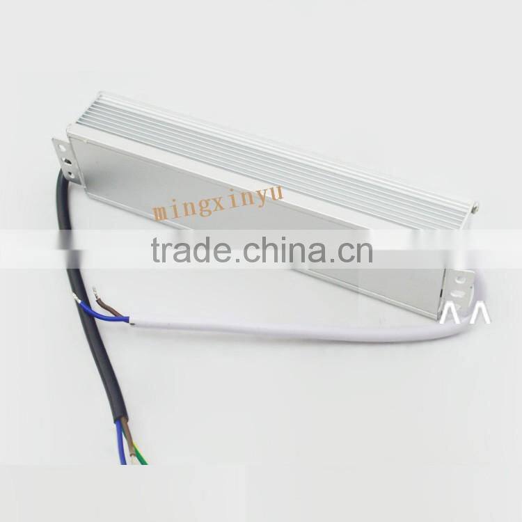 output dc 24v 60watt IP67 led bulb driver , outdoor use 60W power supply