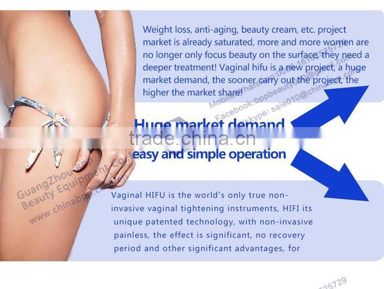 Vagina hifu system vigina tightening hifu machine