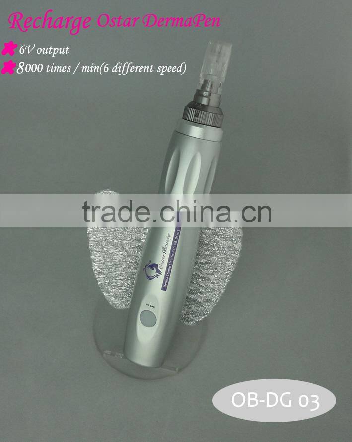 (ISO13485/CE proof) Rechargeable auto care electric titanium pen OB-DG 03