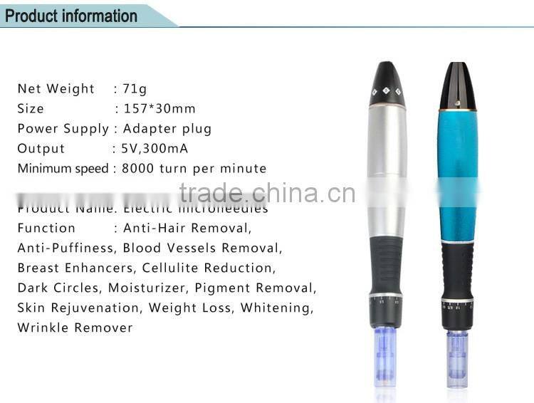 2016 Professional Dr pen/derma stamp electric pen for home use and SPA