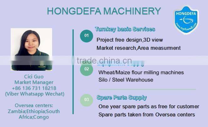 50t maize flour milling machine in Africa