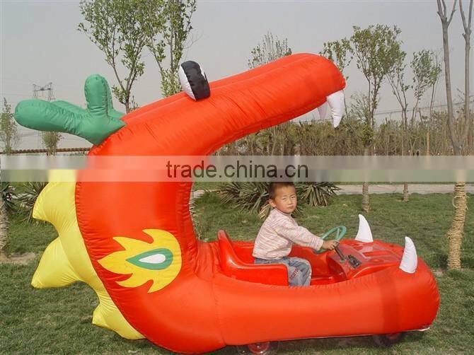 Hot sale outdoor inflatable electric car children battery car