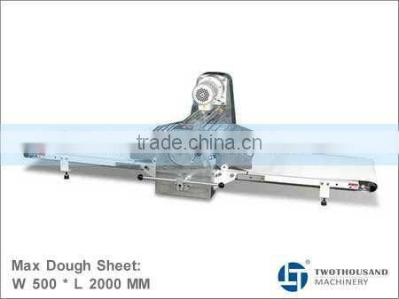 Small Dough Sheeter Machine - Table Top, Max Dough Sheet 500*2000 MM, CE, TT-D18B