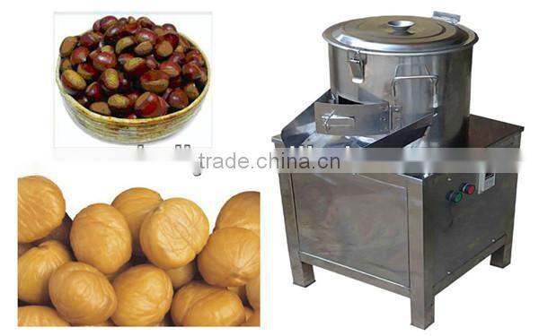 High quality chestnut peeling machine 0086-15037185761