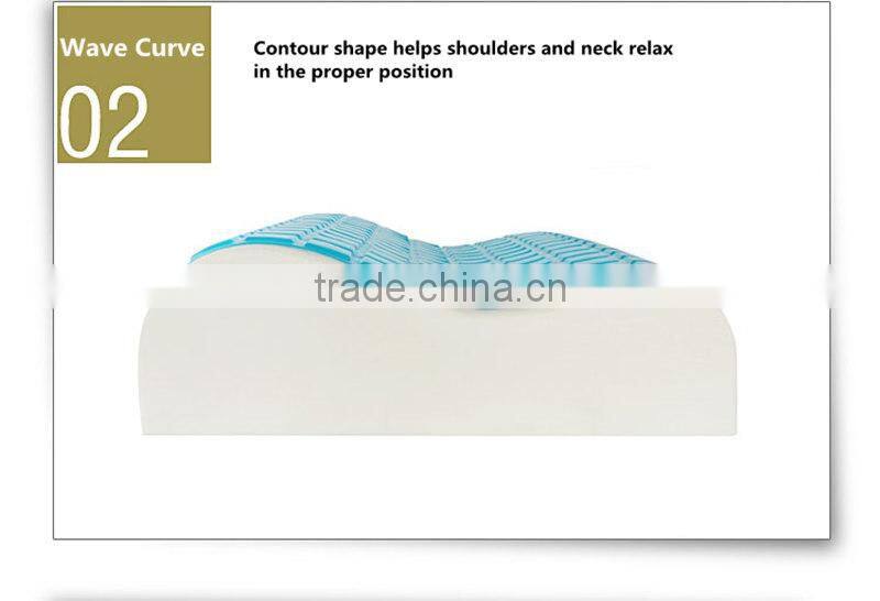 Contour Memory Foam Cooling Gel Pillow