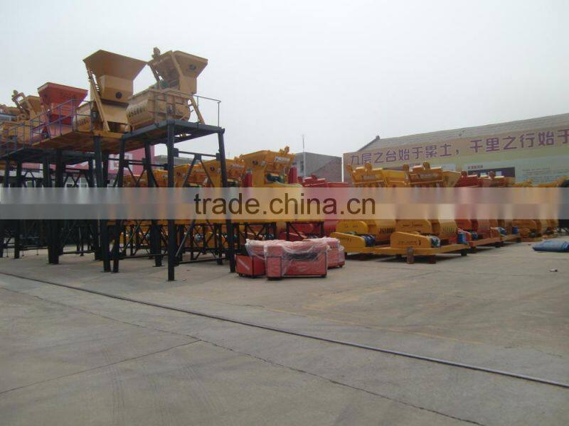 Portable ready mixed concrete batching plant for sale