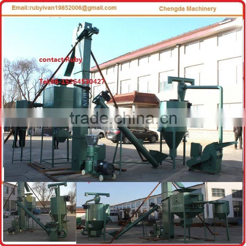 2017 hot sell laying hens pellet machine production line in Nigeria