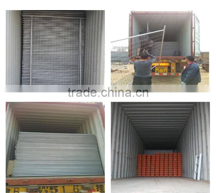 China wholesale cheap hot sale temporary fence / heavily hot-dip galvanized temporary mesh fence