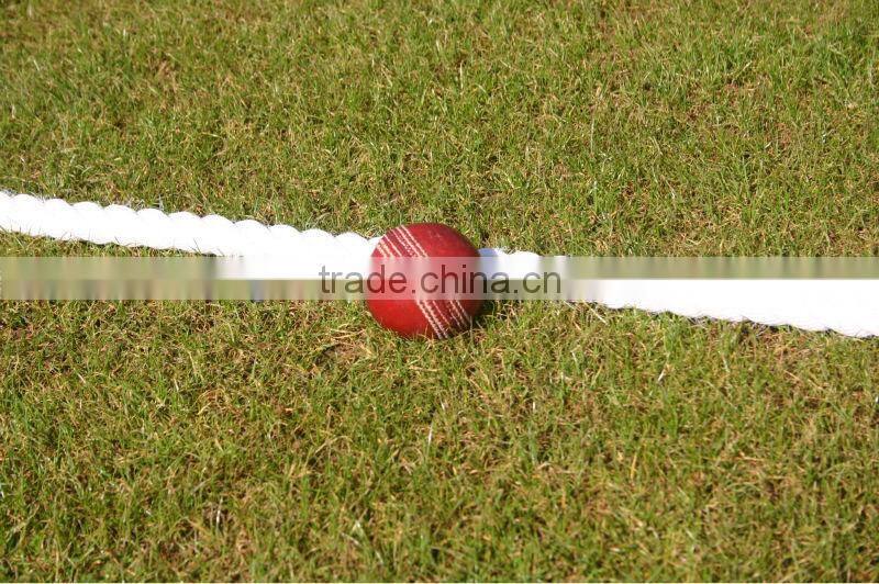 white boundary rope in cricket