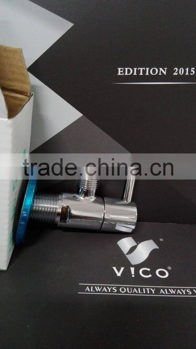 90 Degree Safety Manual Toilet Brass Angle Stop Valve