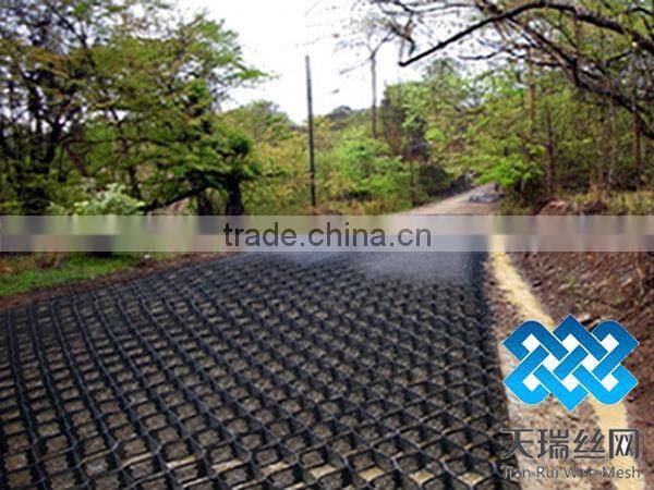 Black HDPE Geocell for Road Construction