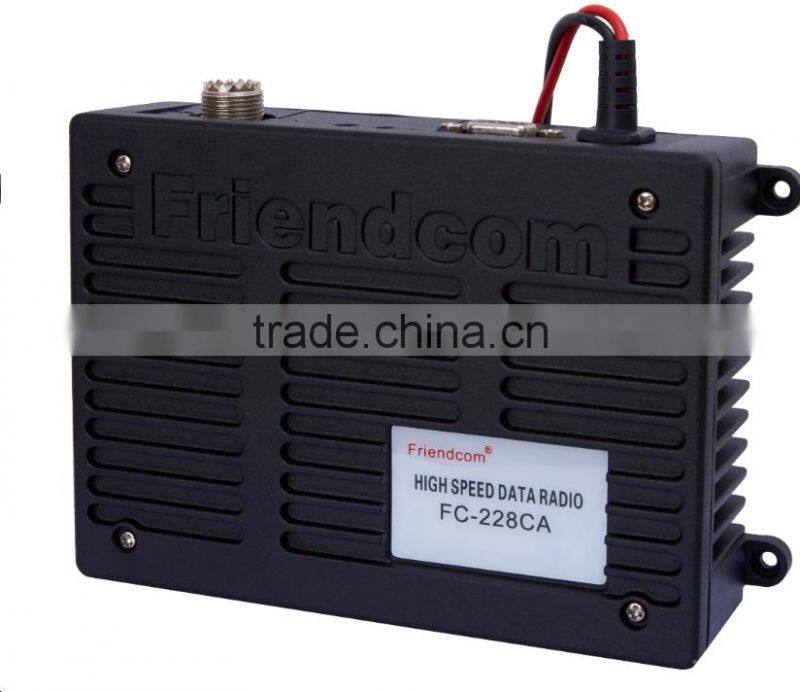 High Speed for long distance data radio