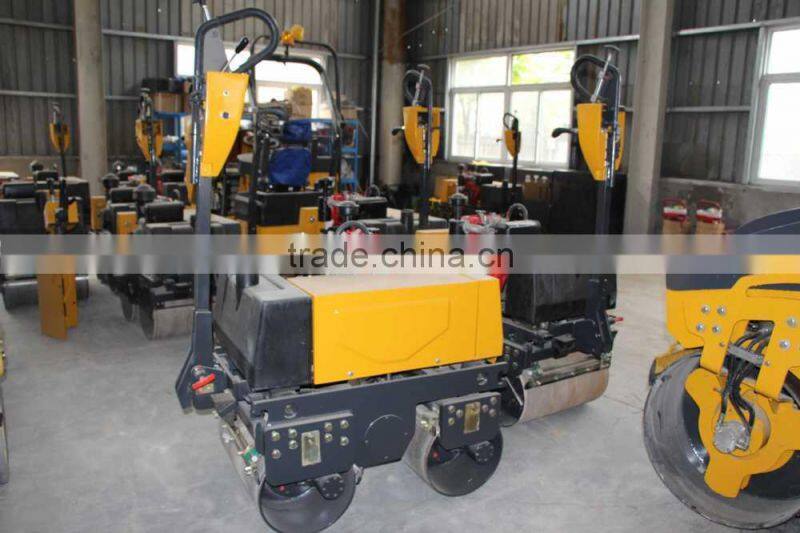 Popular Selling 325KG Walk Behind Road Roller RS600 Single Drum Steel Roller