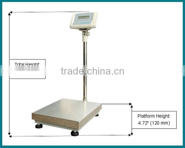 300kg 5g digital bench floor scale weight