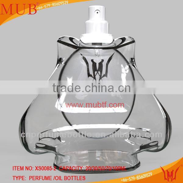 Beauty empty crystal perfume bottles,wholesale crystal perfume bottles