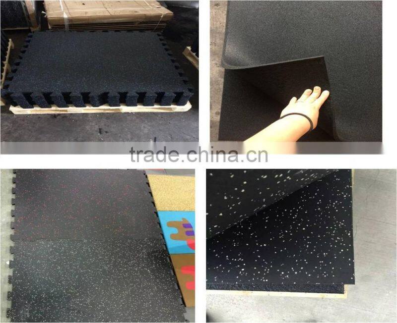 Sound Insulation Rubber Flooring for Fitness Room/Gym Rubber Flooring
