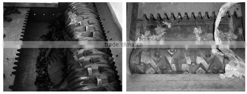 waste plastic bag film recycling shredder machine