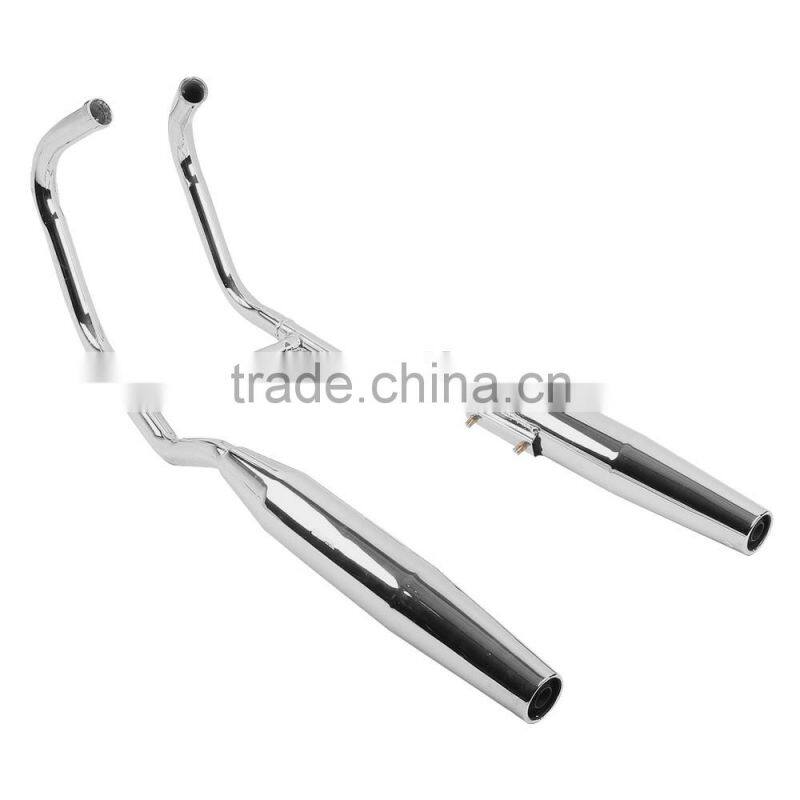 Chrome Two side Exhaust Muffler for Honda CMX250 Rebel 250 1985-2014 86 96 06 08
