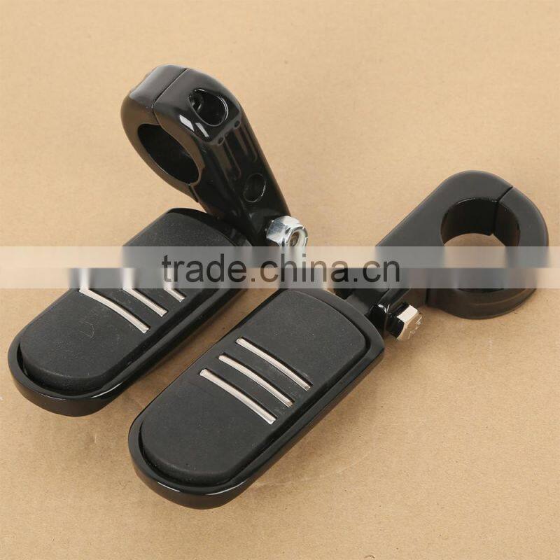 32mm 1.25" Highway Engine Guards Clamp Foot pegs For YAMAHA XV1600 XV1700 XV1900