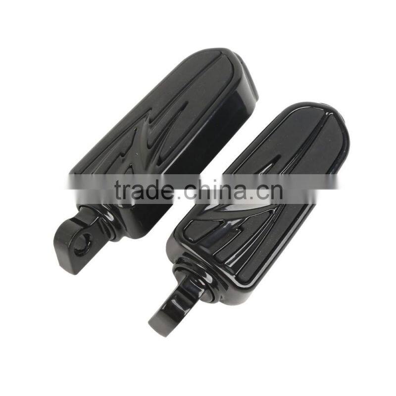 Skidproof Male Mount Highway FootPegs Footrests For Electra Road Glide