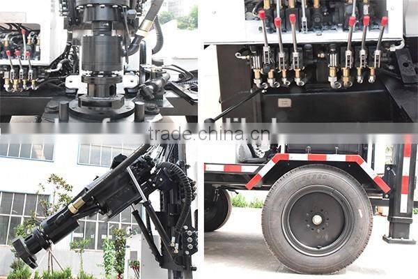 Large torque , High Efficiency ! HF510T water drilling machine prices