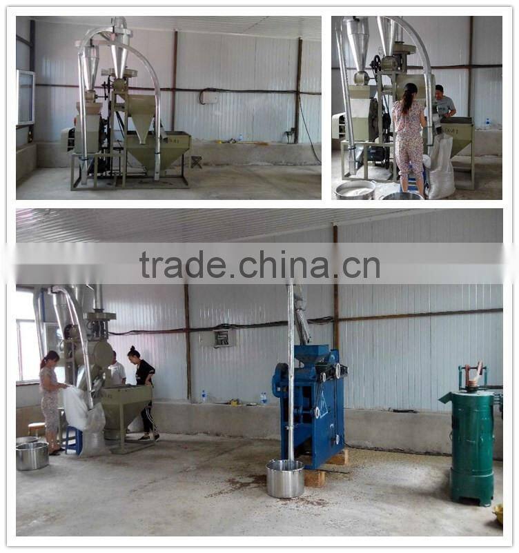 Small scale 500kg milling wheat machine