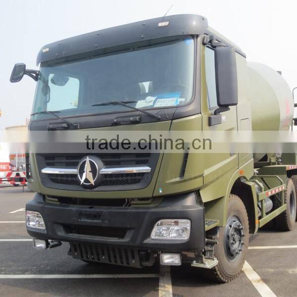 336hp 6*4 North Benz Cement Mixer Truck 10m3