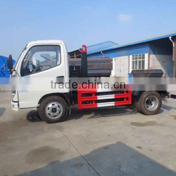 82hp 4*2 FORLAND Hook Lift Waste Truck 3-4 m3