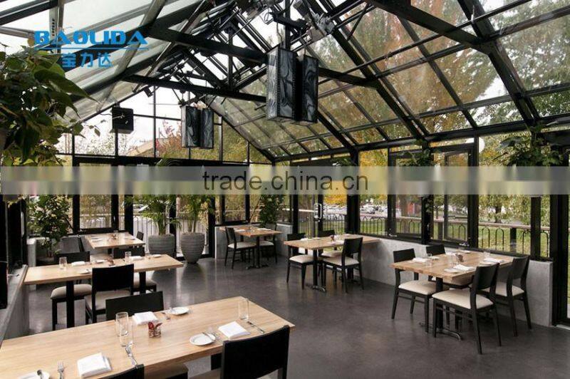 Modern Venlo Type Glass Greenhouse For Vegetables