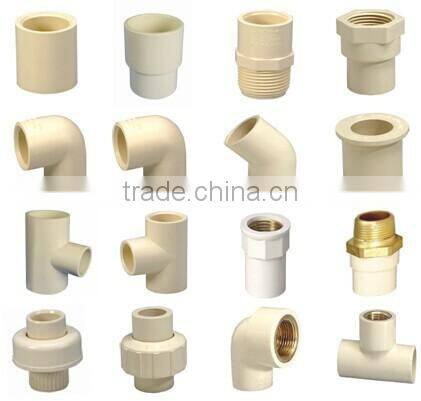 ELBOW WALL PLATE CPVC PRESSURE FITTINGS FOR WATER SUPPLY