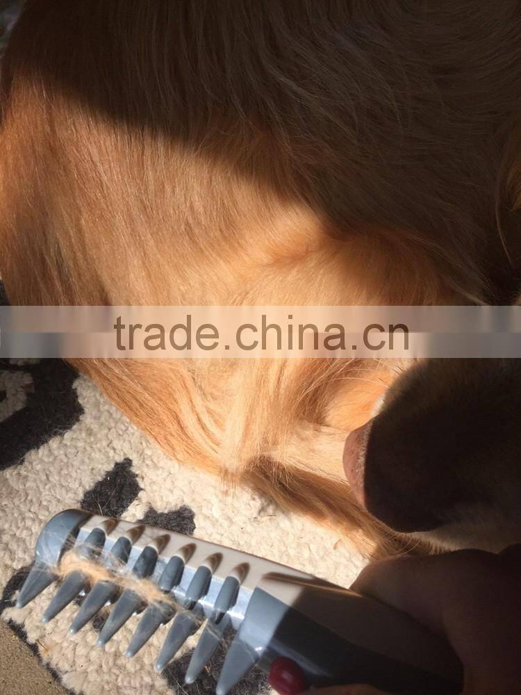 Electric Pet Grooming Hair Remover Comb